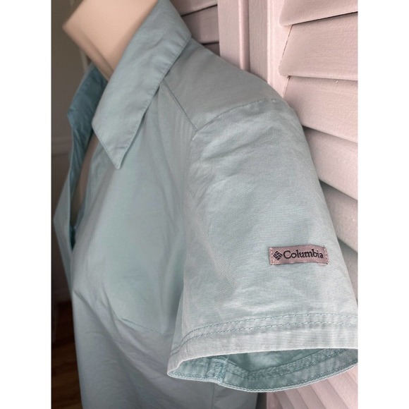 Columbia Sportswear Pelham Bay Road EXS Dress Coral Blue Size XSmall - Picture 5 of 5